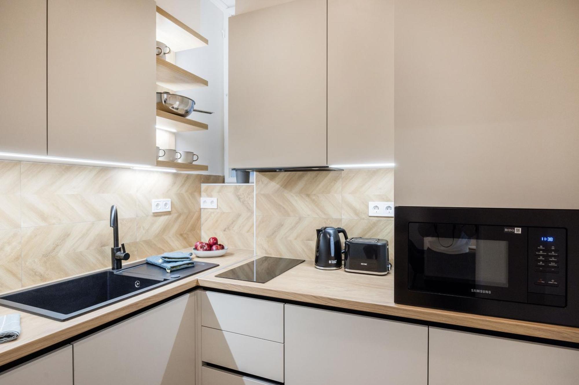 Апартаменты Sleek Downtown Living Будапешт Экстерьер фото
