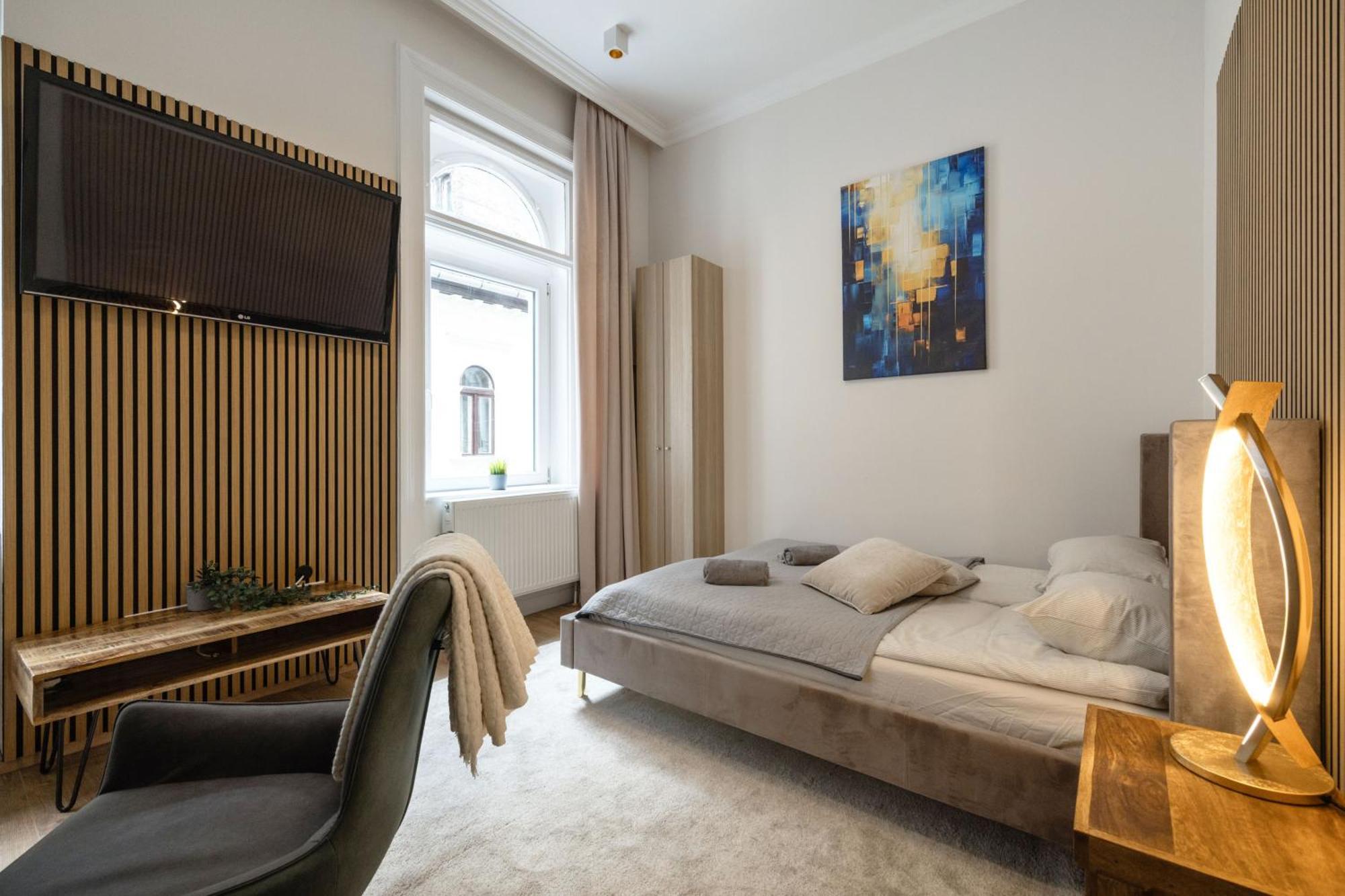 Апартаменты Sleek Downtown Living Будапешт Экстерьер фото