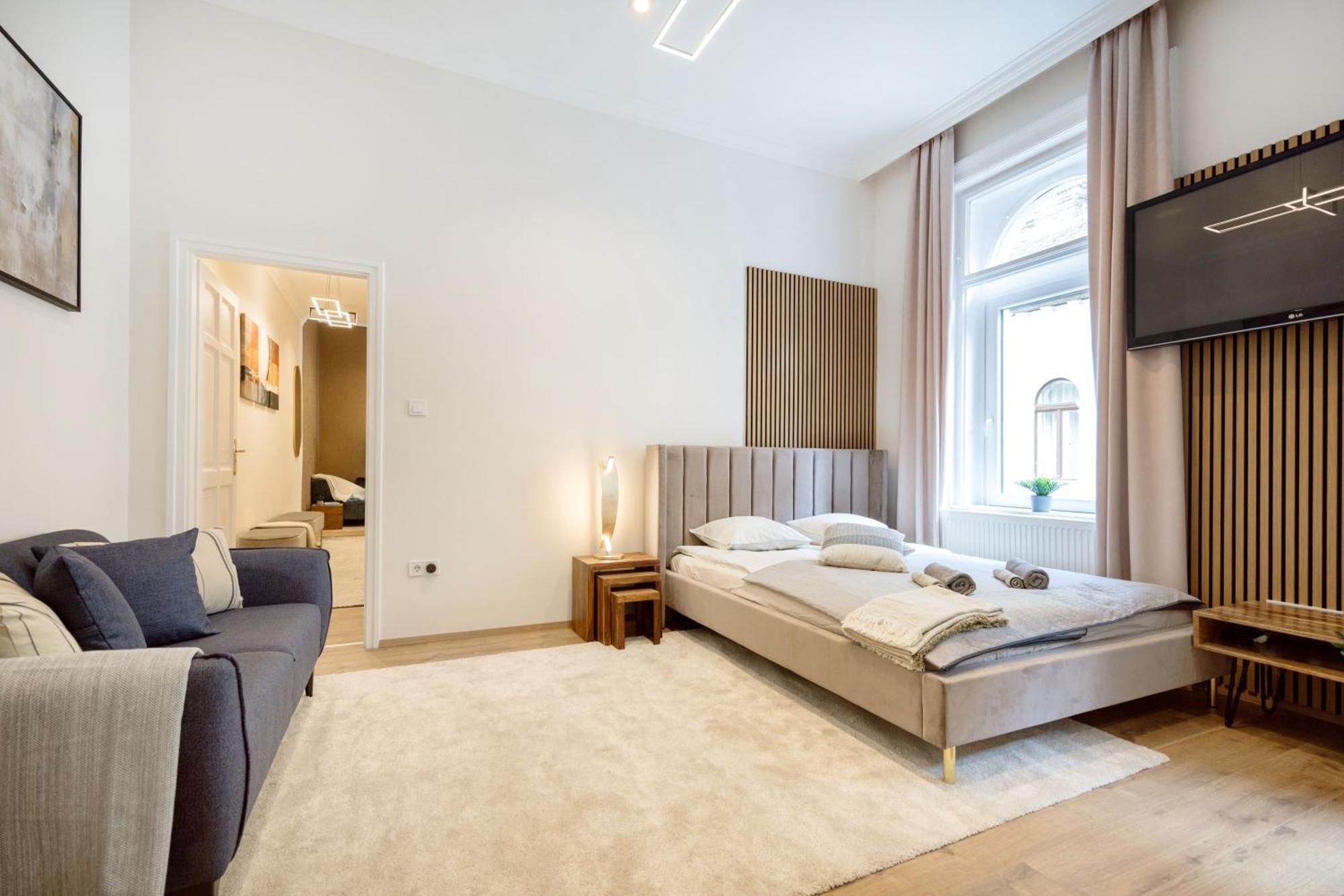 Апартаменты Sleek Downtown Living Будапешт Экстерьер фото