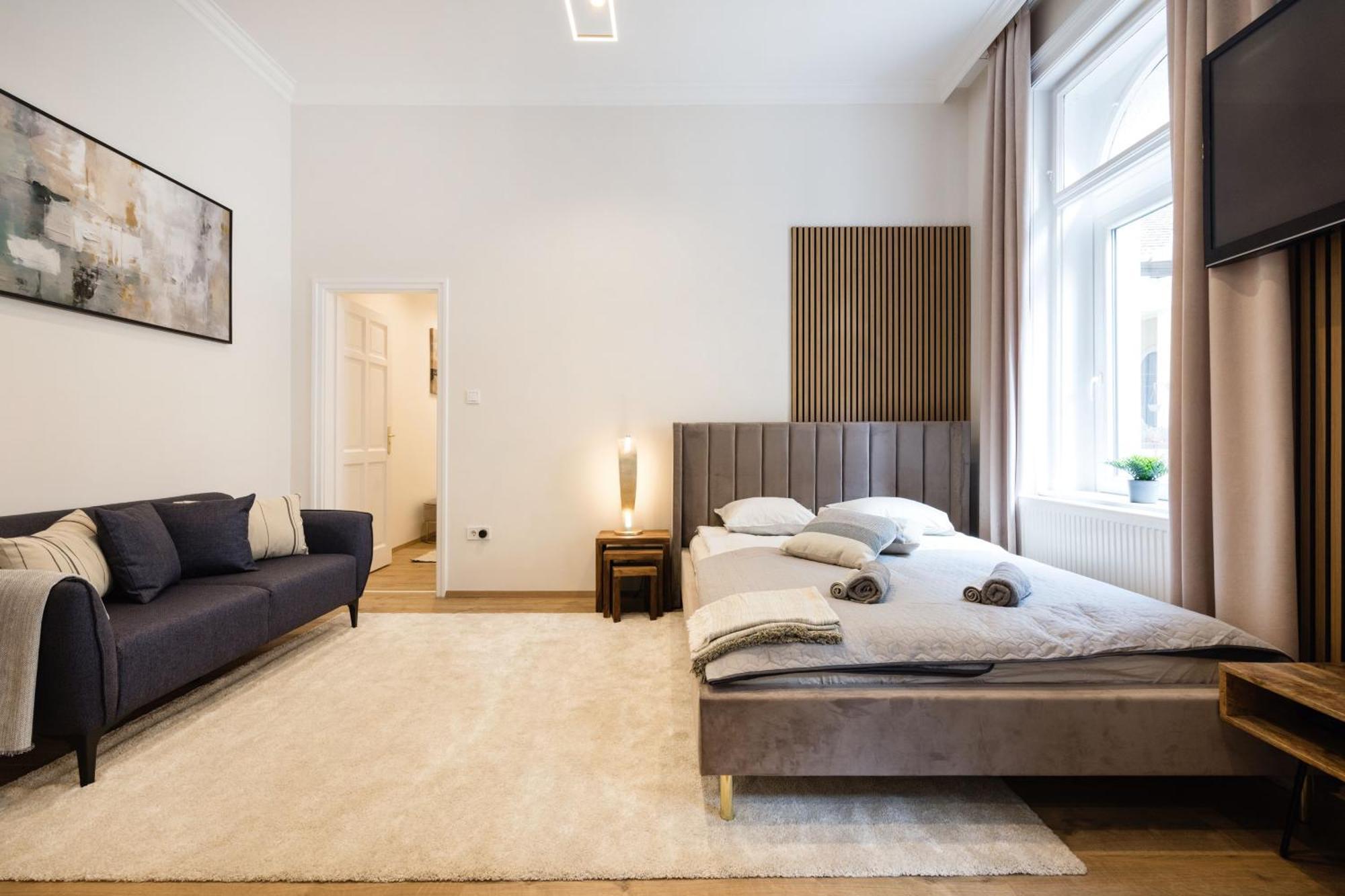 Апартаменты Sleek Downtown Living Будапешт Экстерьер фото