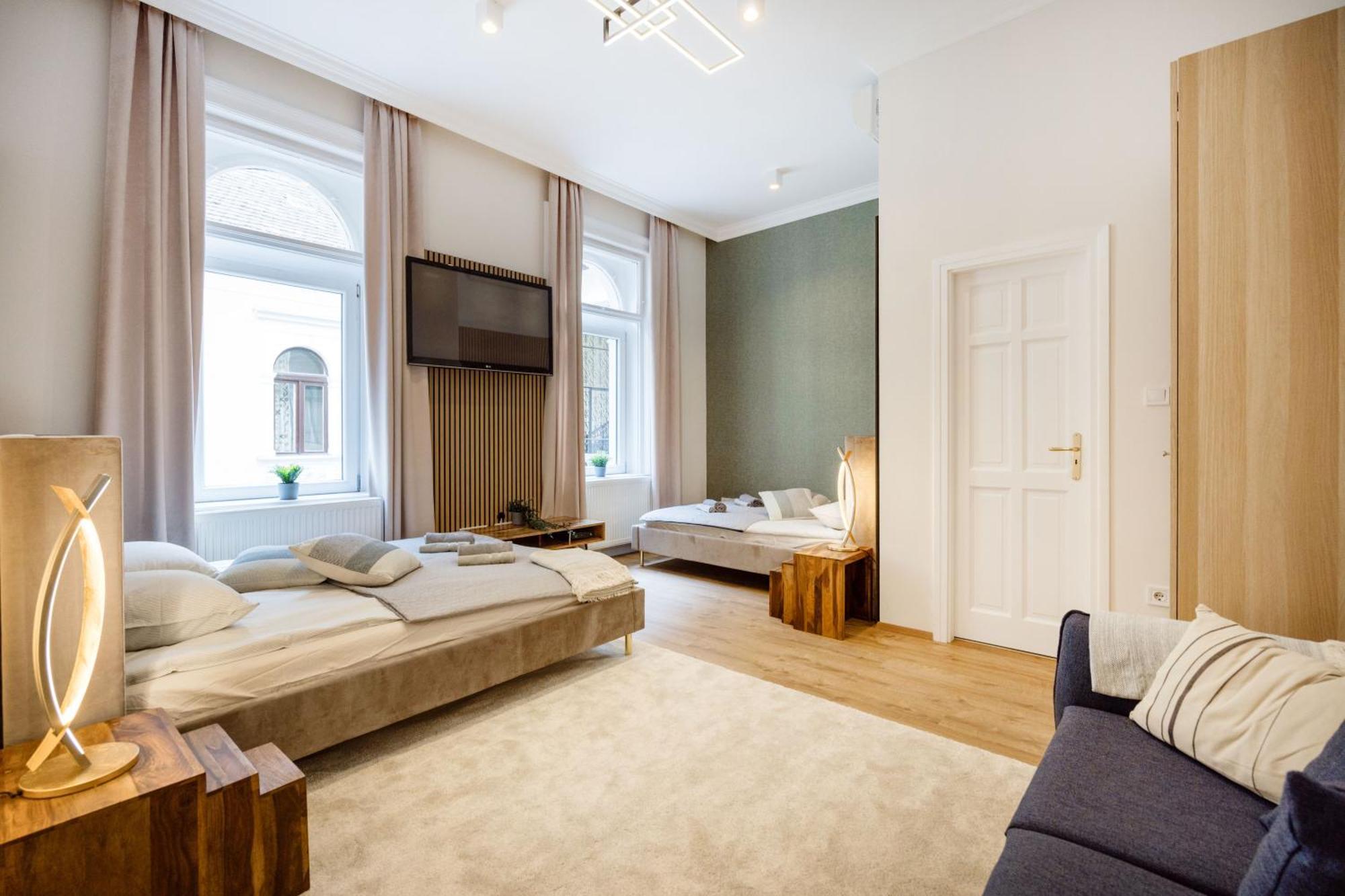 Апартаменты Sleek Downtown Living Будапешт Экстерьер фото